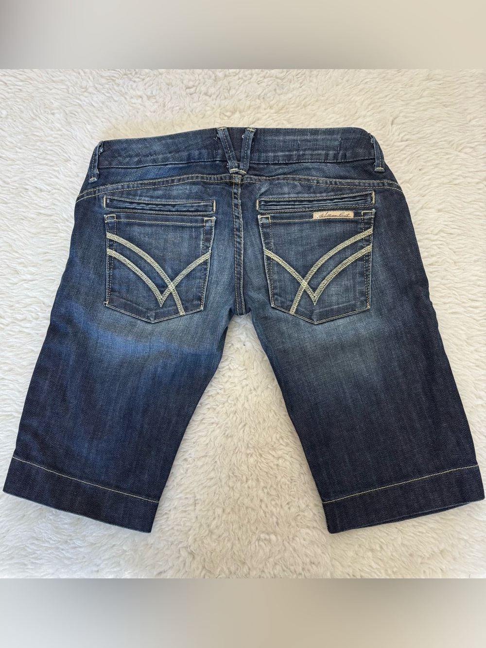William Rast Women’s Denim Lisa Bermuda Shorts Jeans size 27